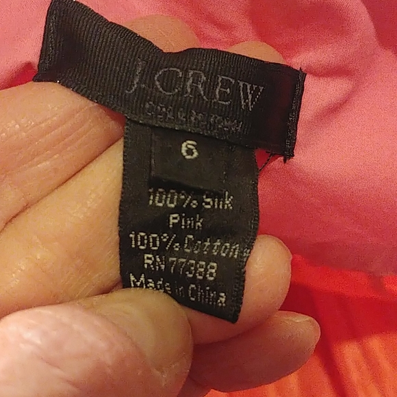 J. Crew 2-tone silk party skirt - Picture 10 of 11